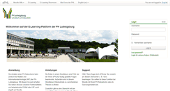 Desktop Screenshot of moodle.ph-ludwigsburg.de